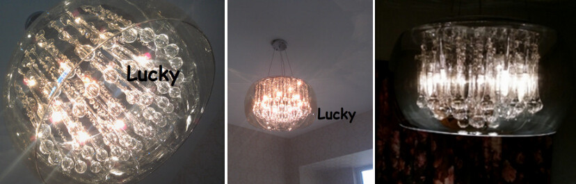 contemporary pendant lighting 110v-220v blown glass pendant light dia 40cm