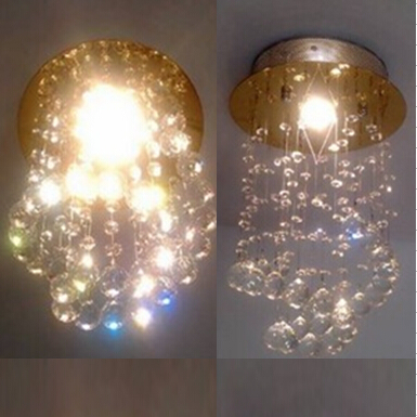 glass crystals for chandeliers 110/220v d25cm*h40cm