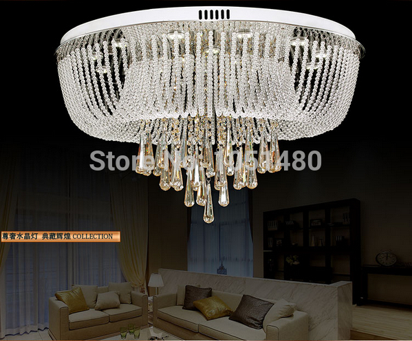 holiday s modern crystal ceiling lamp lustre home lighting dia600*h450mm - Click Image to Close