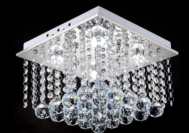 holiday s new flush mount crystal ceiling lights bedroom lamp