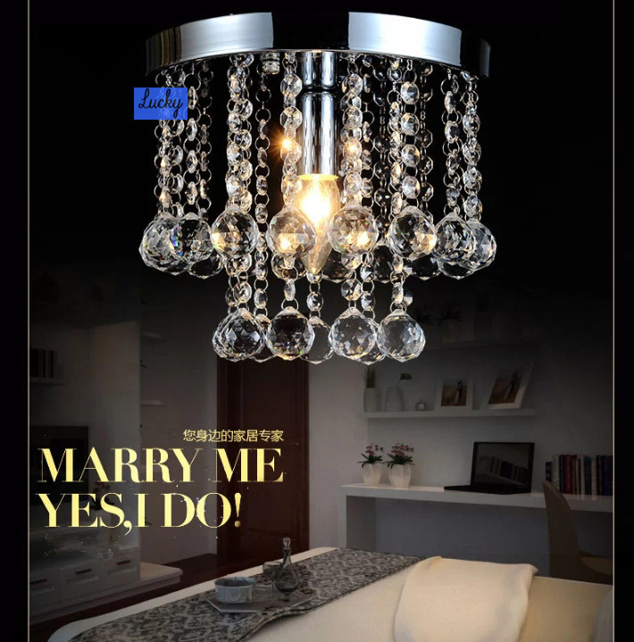 luxury modern design crystal lighting round crystal chandelier