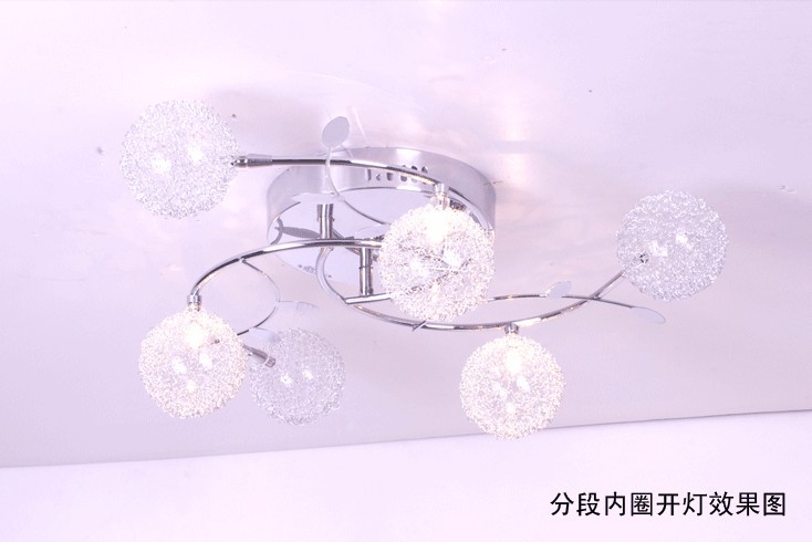 new 6 light modern ceiling light led ,home lighting decoration,w56cm*15cm