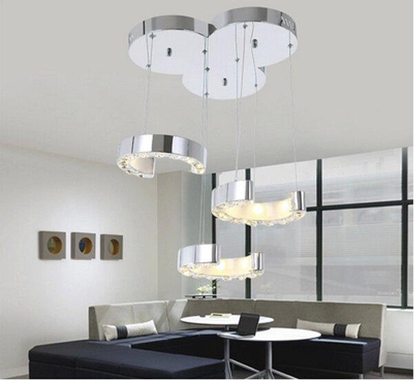 new c design novelty lighting led pendant lights dinning room fixtures , lustre de cristal lamps