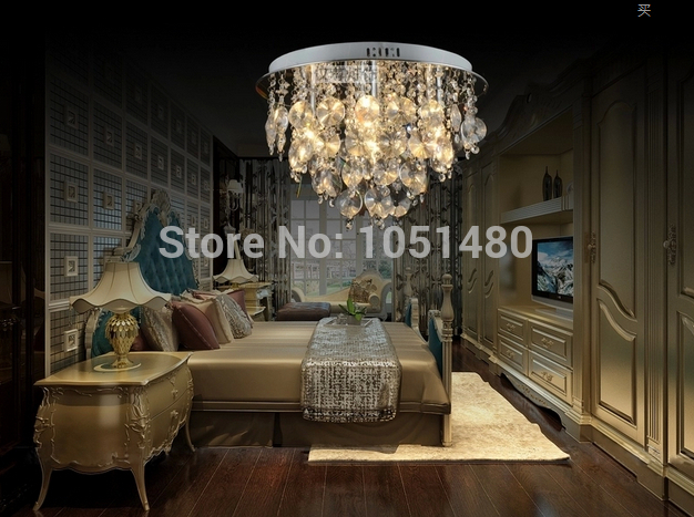 new design contemporary crystal lamp ceiling light fixtures, modern home lighting dia400*h360mm