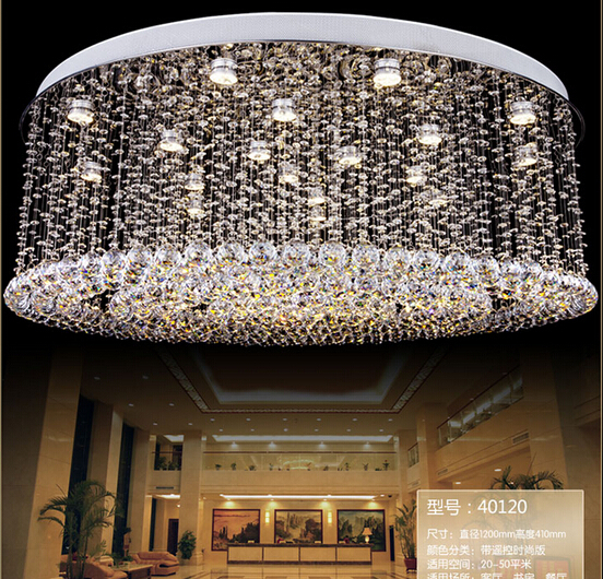 new design el lobby crystal chandelier ,modern luxury crystal ball light, home decorative lighting fixture