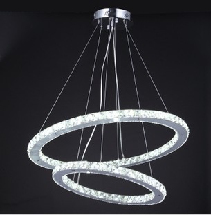 new design led pendant light for living room /dinning room/bar,led ring lamp,dia 400+200mm