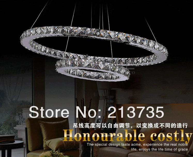 new design led pendant light for living room /dinning room/bar,led ring lamp,dia 400+200mm