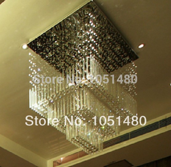 new flush mount crystal lighting modern chandelier , home decorative light