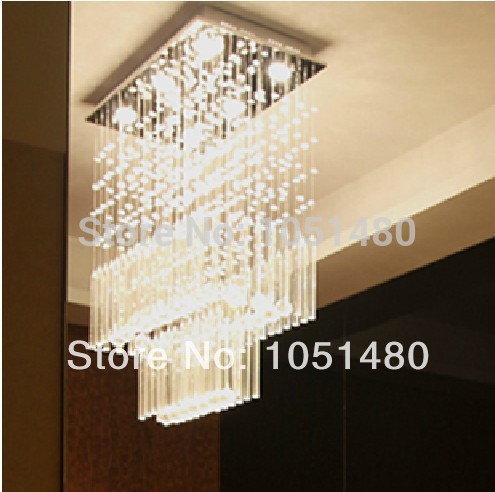 new flush mount crystal lighting modern chandelier , home decorative light