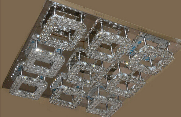 new flush mount modern led ceiling lights lustre ceiling lamp for home crystal lighting