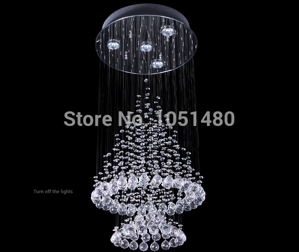 new flush mount modern round crystal chandelier , contemporary living room lights