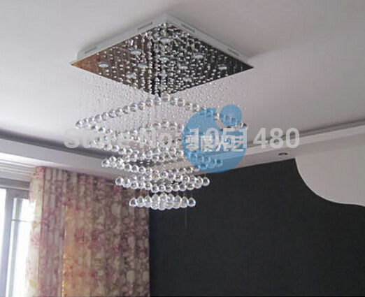 new item led crystal lights chandelier living room lamp l600*w600*h600mm