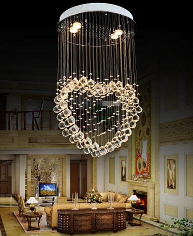 new luxury crystal lamp modern crystal chandelier lighting for bedroom dia40*h80cm