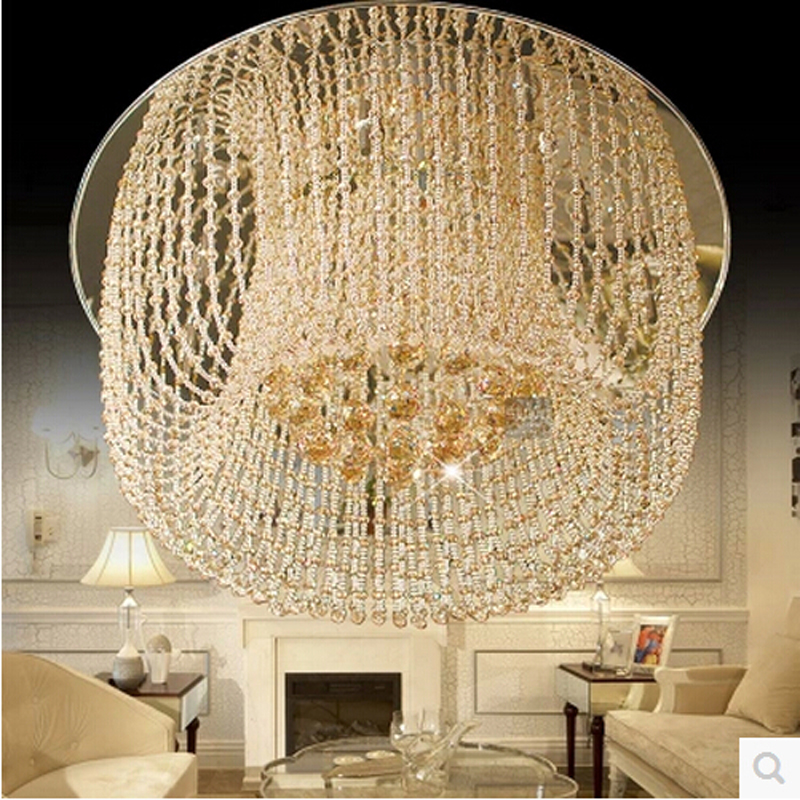 new modern design art deco chandelier crystal lamps ac110-240v luxury living room chandelier, special price