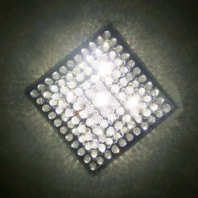 new square design crystal chandelier modern led living lights lustre de cristal indoor lighting guarantee