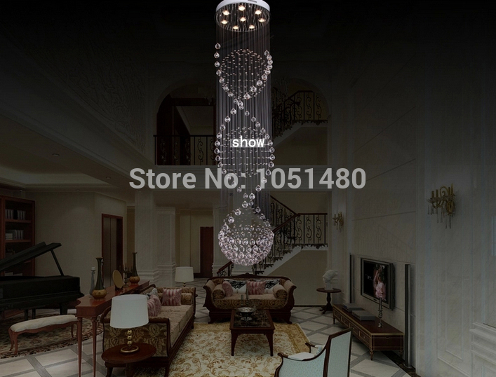 promotion new design pendant chandelier living room lights , modern crystal lighting