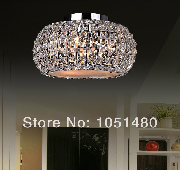 promotion s chrome plated modern bedroom ceiling lights , fashion crystal lighting