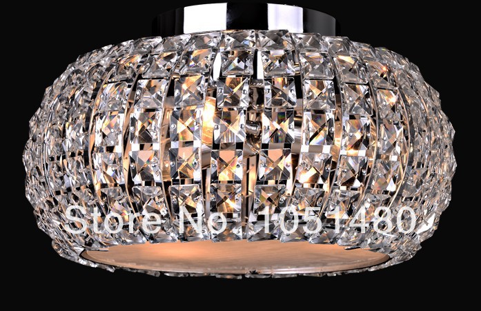 promotion s chrome plated modern bedroom ceiling lights , fashion crystal lighting