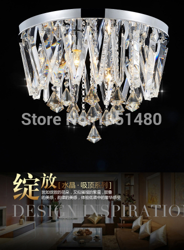 selling dia400mm modern round ceiling chandelier crystal home lighting