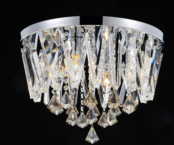 selling dia400mm modern round ceiling chandelier crystal home lighting