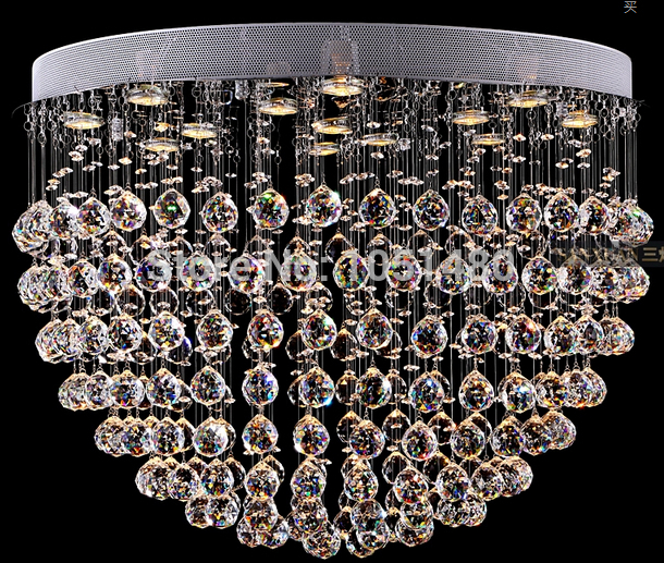 top s round crystal chandelier ceiling lamps ,pendant lighting fixture ,modern contemporary room light