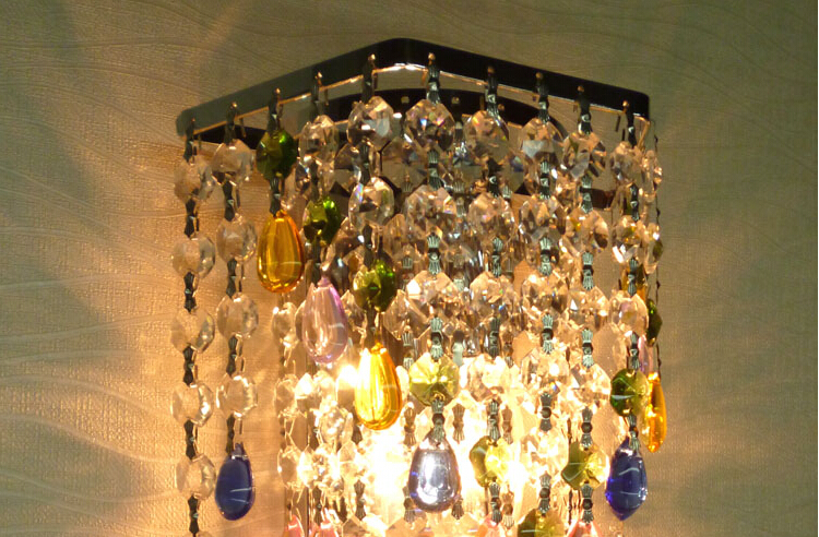 110-240v crystal sconces crystal wall mounted light - Click Image to Close