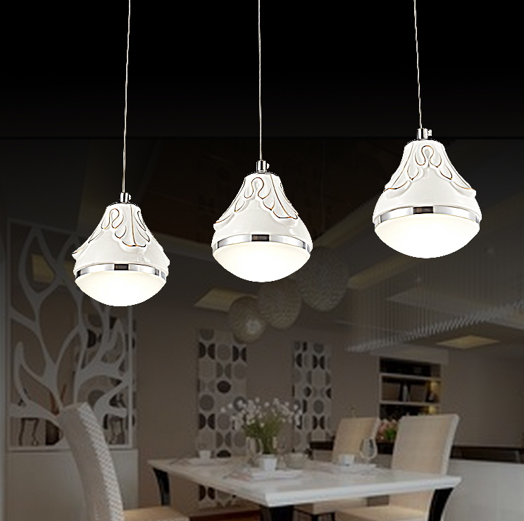 2015 modern crystal pendant lamp table lamp lighting restaurant decoration led light three head mini pendant lights for bedroom