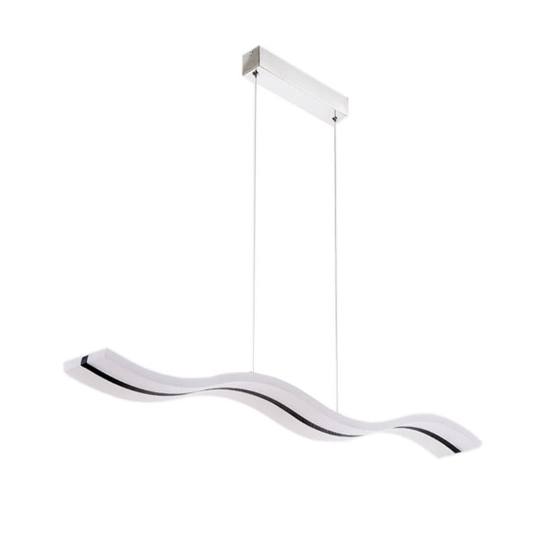2015 new modern led chandeliers 38w white acrylic for dinning room restaurant bedroom study chandelier lighting l97*h150cm