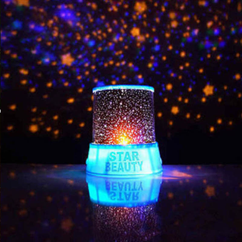2pc romantic blue kid chidren night light master star sky cosmos universal table desk lamp projector christmas gift present
