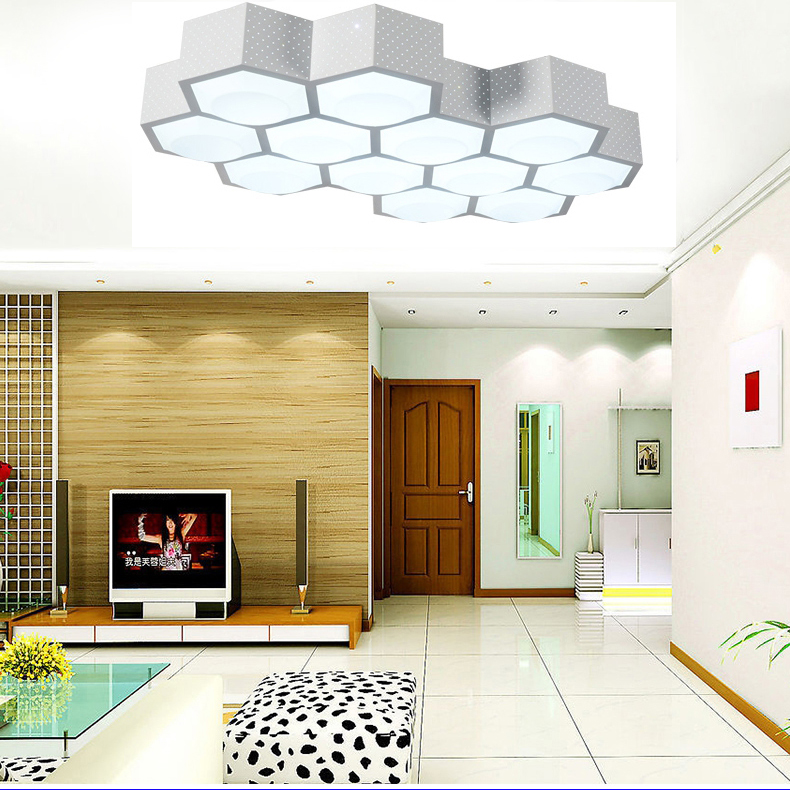 app phone control surface mounted modern led ceiling lights for living room bedroom led light fixture luminaire, luminaria teto