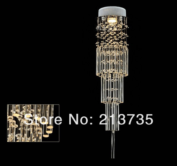 classic crystal ceiling lamp modern d200*h820mm 110v/220v drop