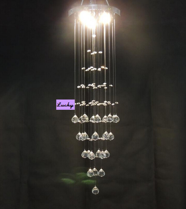 crystal chandeliers 220v d25cm h80cm modern crystal chandelier