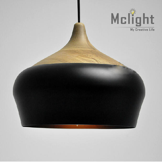 european creative bar wood bedroom vintage pendant lamp minimalist restaurant hanging lights fixtures american single-head