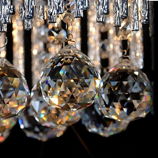 european simple fashion k9 crystal chandeliers ac220v