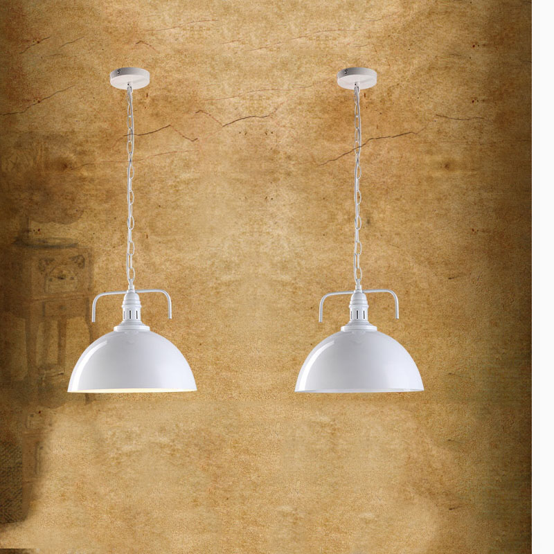 industrial white black warehouse pendant lights for dining room restaurant decoration light fixture creative pendant lamp