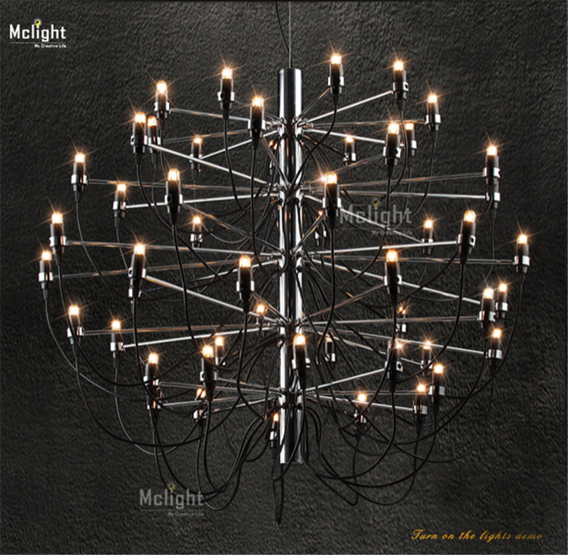large 50 lights modern designer wrought iron pendant lights hanging lamp mcp0515
