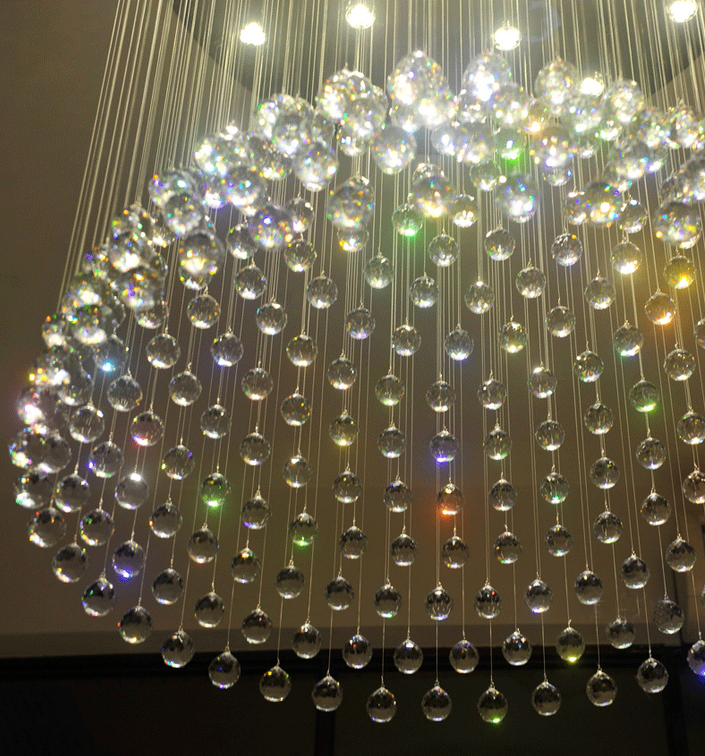 luxury el project large lustre crystal chandelier lighting fixture for villa restaurant fitment new design modern led lamp