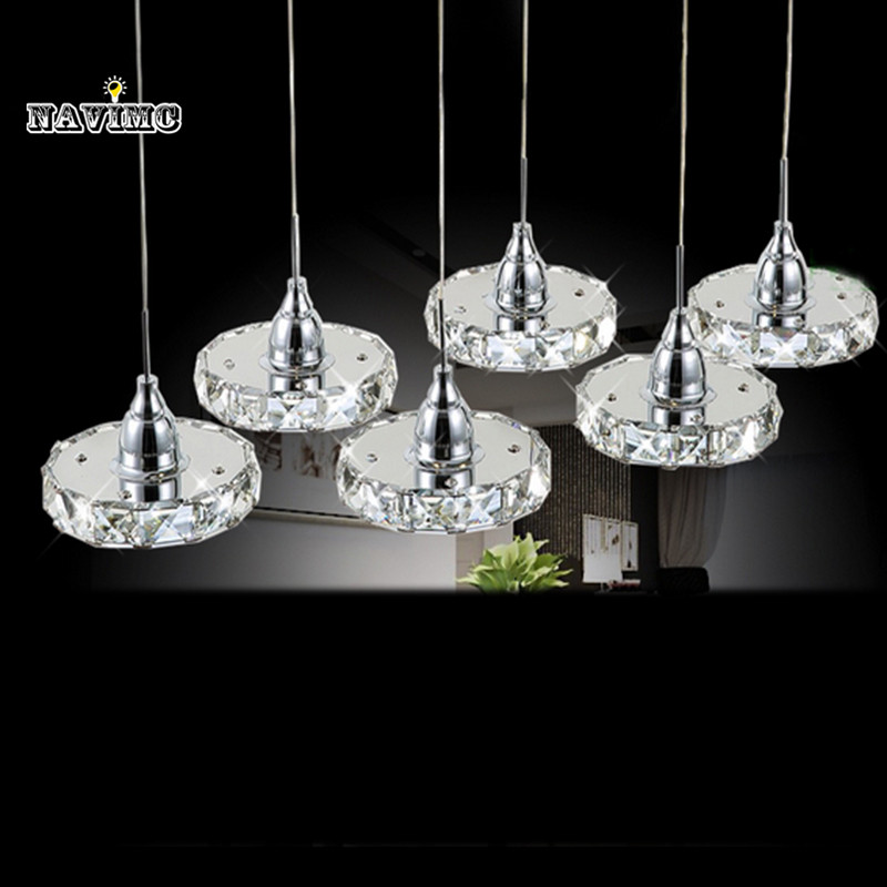 luxury modern wireless crystal led ceiling light fixture living bedroom restaurant hanging lights lamp for dining room