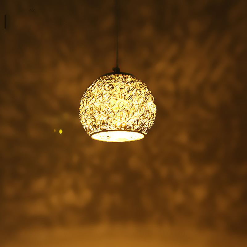 modern country style led pendant lights lamp for living room or restaurant aluminum lights hanging lamp