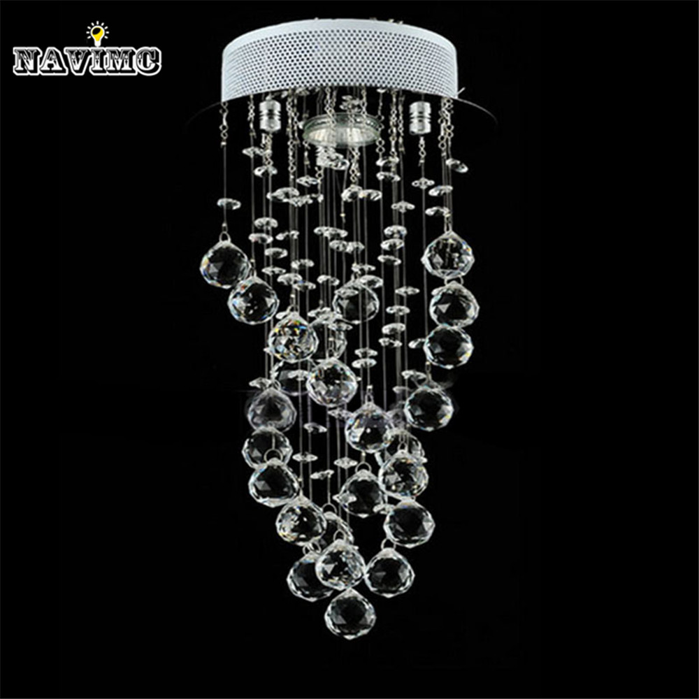 modern k9 crystal chandelier lighting modern pendant lamp preety helix popular luminaire