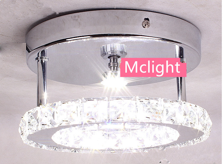 modern led ceiling lights bedroom bathroom lighting fixtures kitchen lamp one single ring crystal ceiling light for kids room - Click Image to Close