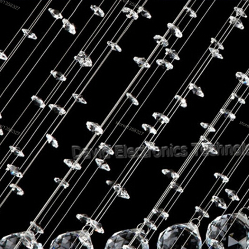 modern led crystal chandelier sprial staircase christmas lights lustre de cristal lamp lighitng fixture dia 450*h2200mm