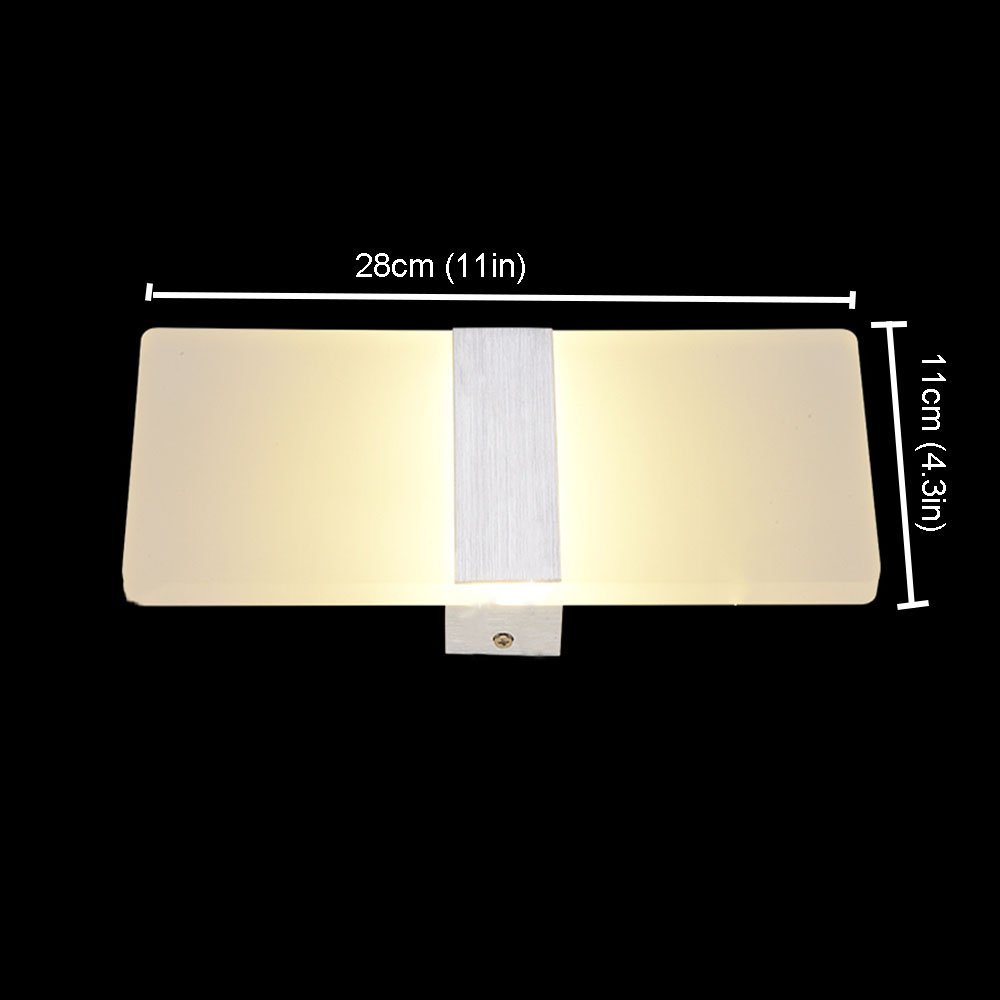 modern led wall lamps sconces aluminum reading lights fixture decorative night light for pathway staircase bedroom bedside lamp