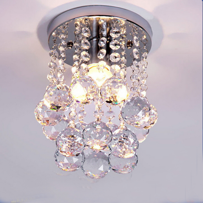 modern mini rain drop small crystal chandelier lustre light with top k9 crystal stainless steel framed16cm h23cm