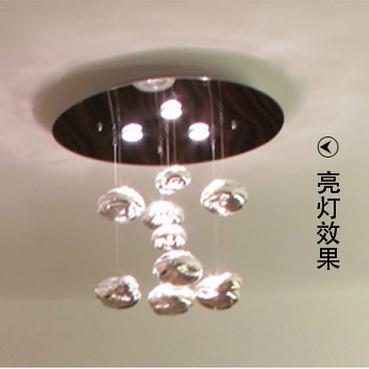 new 2015 glass ceiling lamp dia 400mm 110-240v