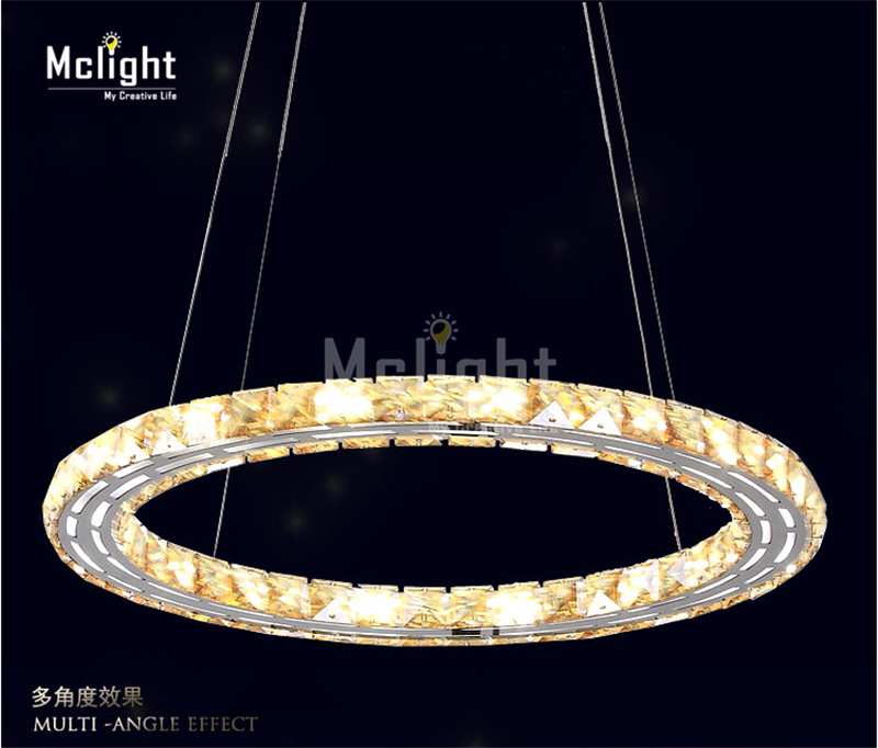 new oval design simple led crystal chandelier modern fashion 3 heads crystal lustres de teto bar lighting para sala fixture