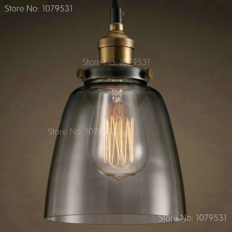 20 types vintage pendant light copper/silver glass hanging lamp e27 110/220v pendant lamp for home restaurant luminarias abajour