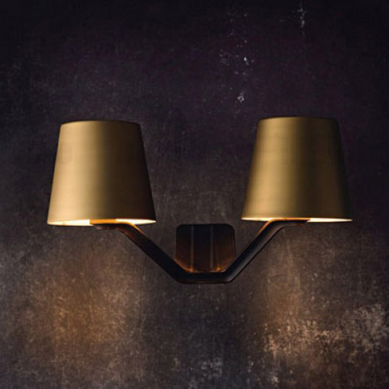 2015 new design england bedroom wall lamp personality metal art wall light restaurant bar living room bedroom lighting