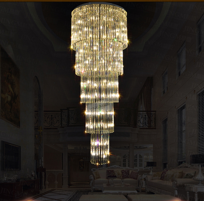 crystal glass chandelier light fixture staircase lustre, stairs, foyer crystal stair lamp for el and project
