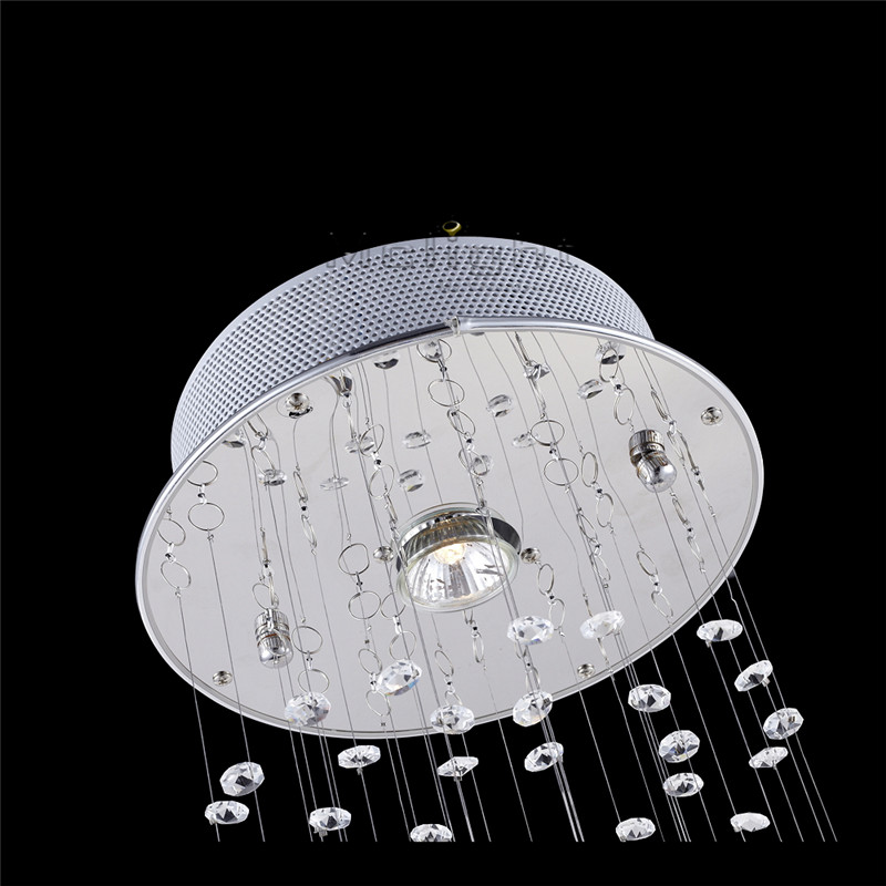 d25*h120cm small led spiral long stair crystal ceiling light fixtures hanging lamp for hallway corridor aisle porch light